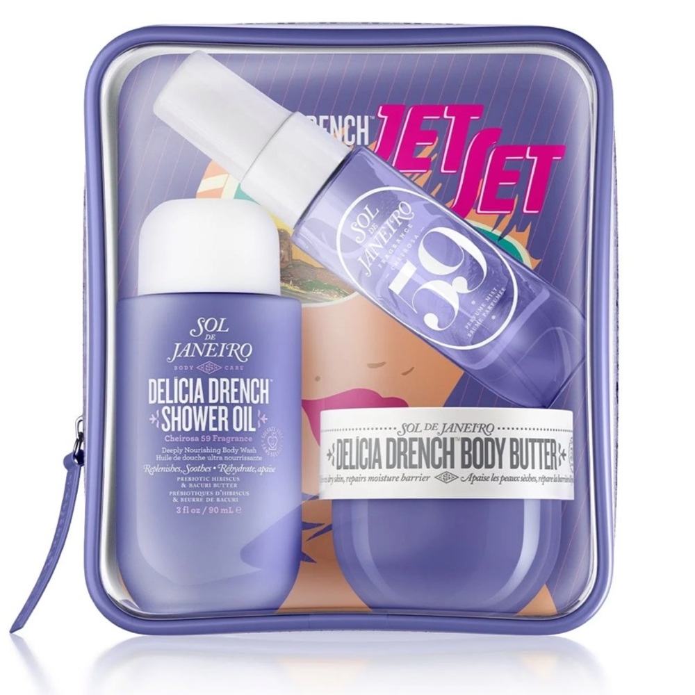 NEW Sol de Janeiro Delicia Drench Set